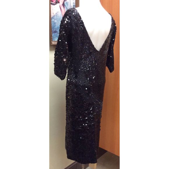 Vintage Dresses & Skirts - Vintage "Firuze" Sequence and Beading Gown Medium